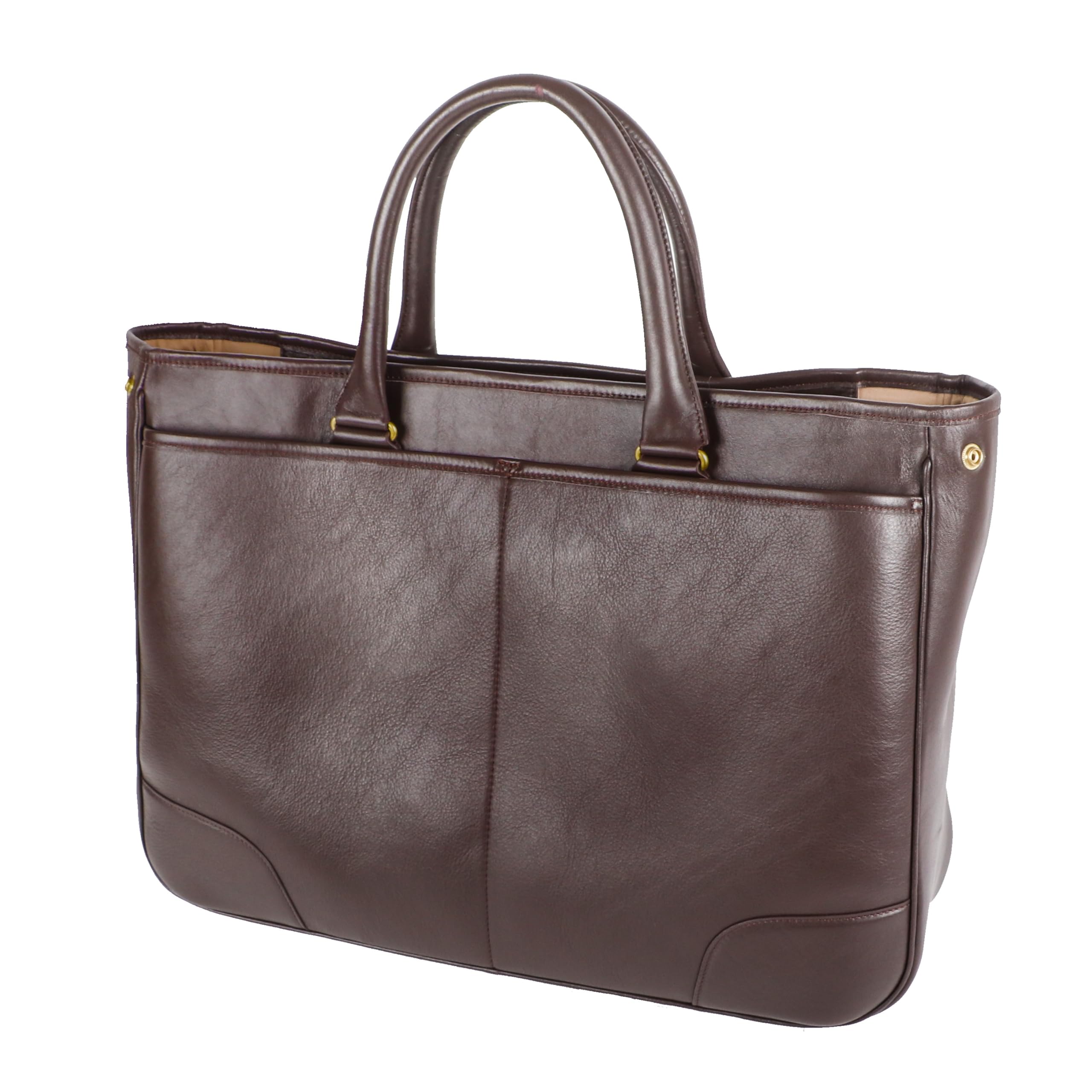 

Genuine NP Leather Dark Brown [Boosters] Briefcase, Stylish, Boosters,