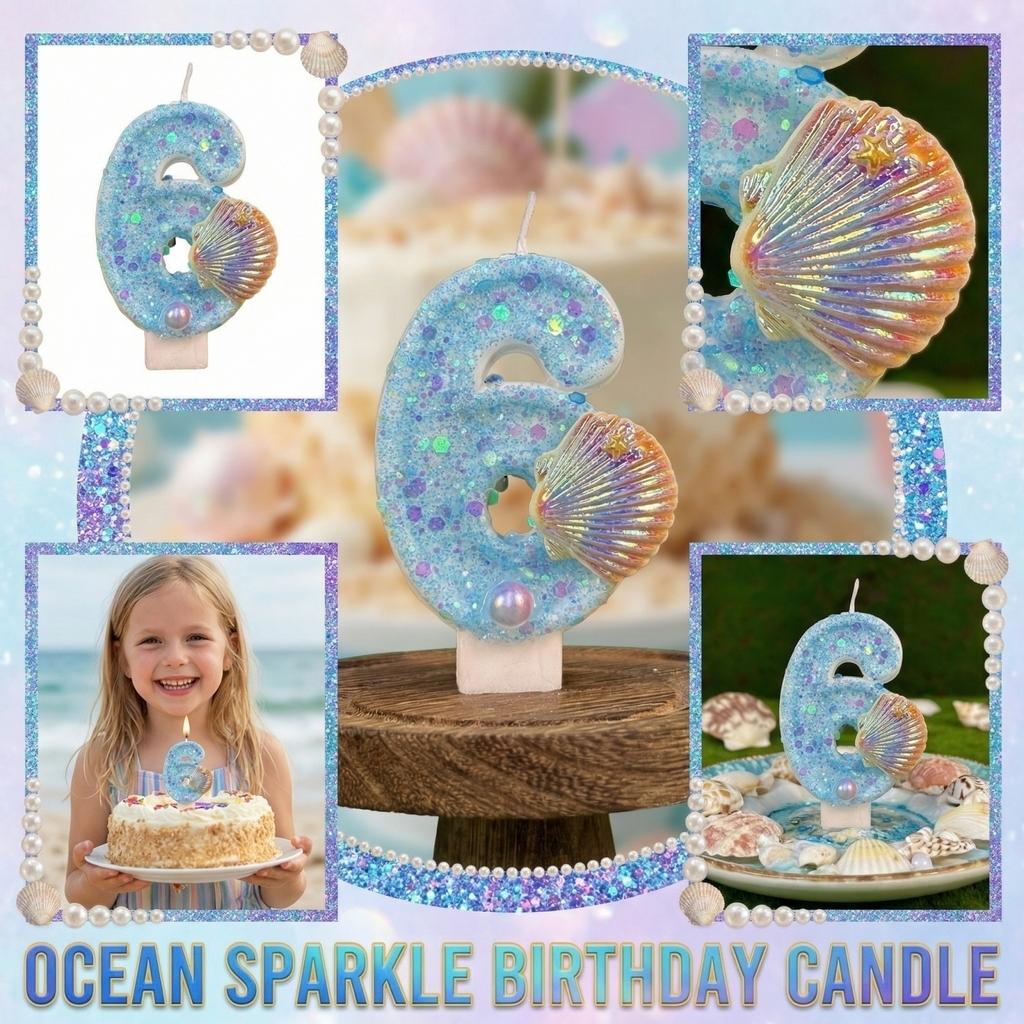 Fashion Cartoon Creative Birthday Candles Party Digital Candles