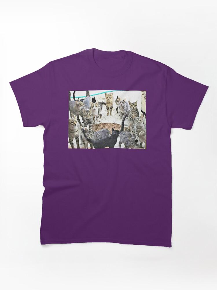A Gathering of Cats Cats Galore Classic Unisex T-Shirt