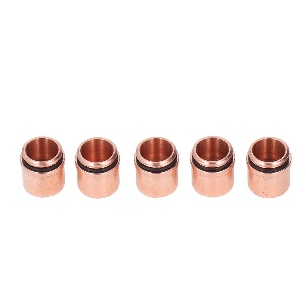 5pcs Amperage Rating 30-120A Plasma Shield Cap For Plasma Cutting Torch
