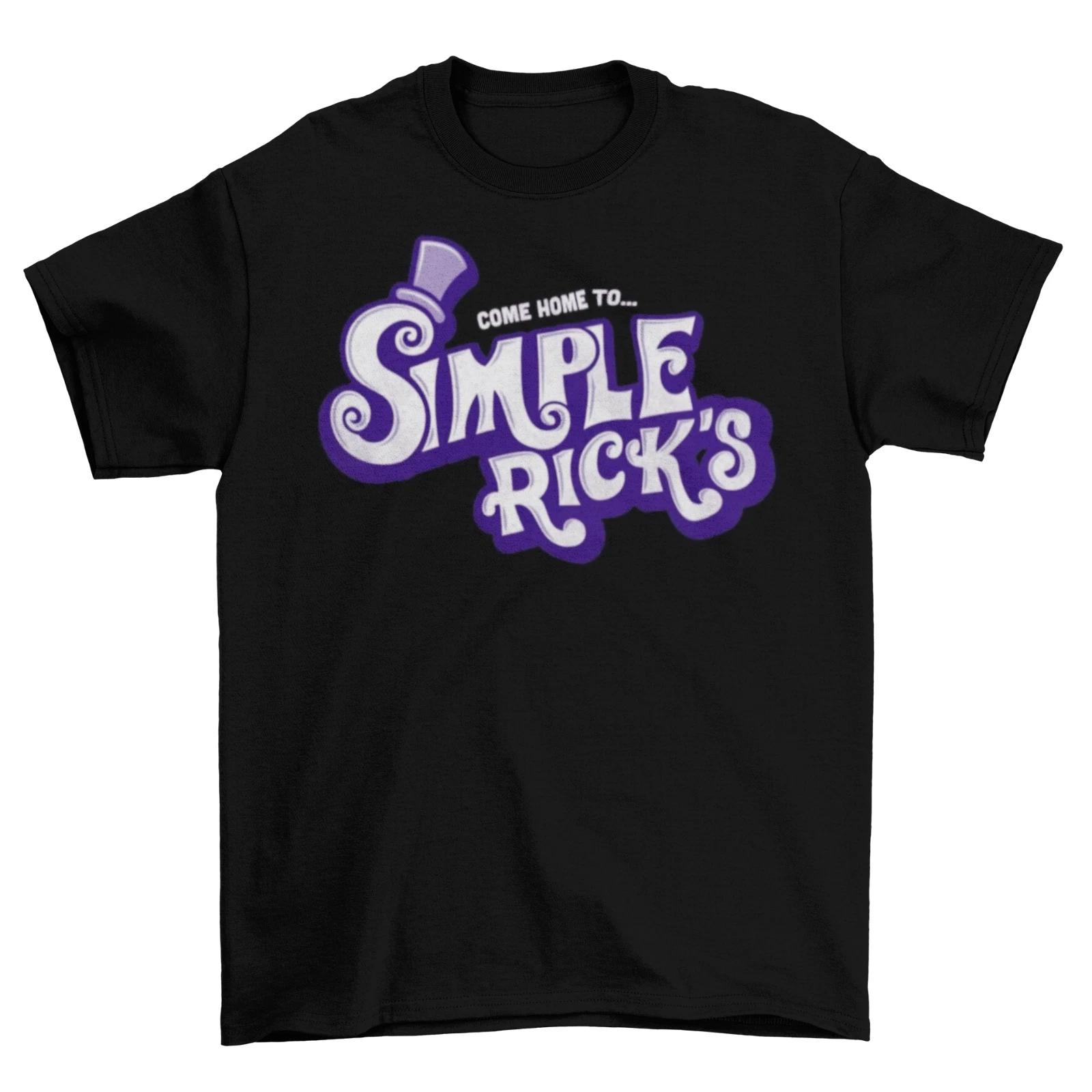 Simple Ricks Wafers T-Shirt Unisex Cotton Funny TV Sizes New XXXXL