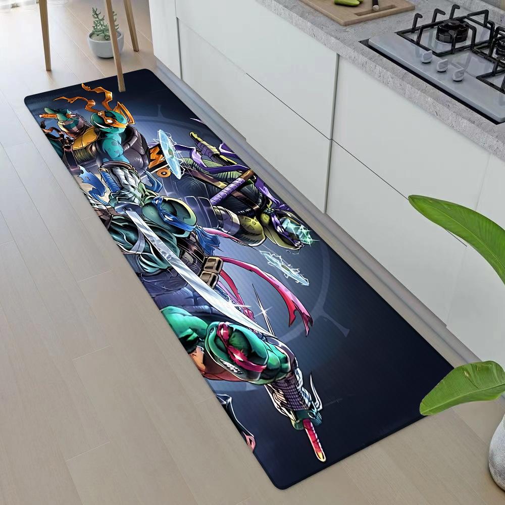 Entrance Front Door Doormat N-Ninja Turtless Non-slip Kitchen Rug Living Room Rugs Balcony Bathroom Foot Mat Floor Mats Carpet