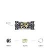 Horus Eye Adjustable Ring Men Women Vintage Boho Geometric Plated Copper Finger