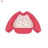 6-24 Months Cartoon Babys Bibs Kid's Waterproof Eva Apron Girls Boys Feeding Burp Cloths with Long Sleeves Newborns Saliva Towel