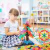 48Pcs Plum Blossom Building Blocks 3D Bricks Toys Baby Snowflake Building Blocks Toys Diy Educational Blocking Toys Gifts