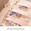 Sturdy Jewelry Organizer With Multi Compartments For Necklaces Rings Earrings Storage And Travel Protection