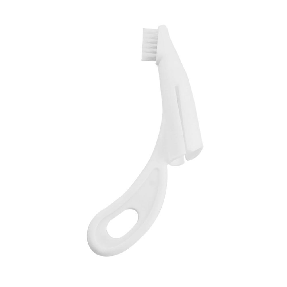 Soft Bristle Oral Care Pet Finger Brush Nylon Bristle Ergonomic Finger Brush for Puppies