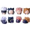 JJK Minifigurki Gojo Satoru minifigurka akcji Itadori Yuji wersja Q figurka anime Lalka Model PVC Zabawka Ozdoba Statuetka Prezenty 4cm