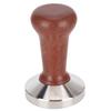58mm Edelstahl Holzgriff Kaffeetamper Kaffeepulver Presswerkzeug für den Heimgebrauch