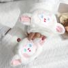 Cartoon Animals Cartoon Winter Gloves Flip Cover Plush Pig Gloves Kawaii Children Gloves  Women