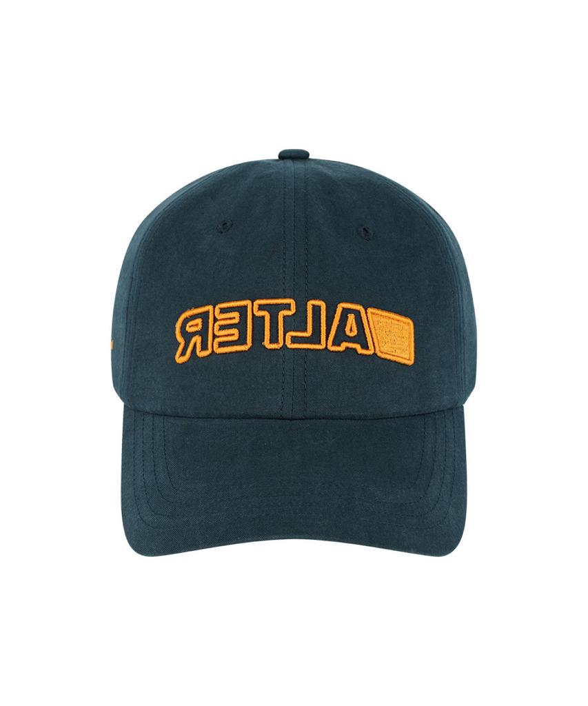 ALTER STUDIO Cotton Neat Logo Ball Cap_Navy