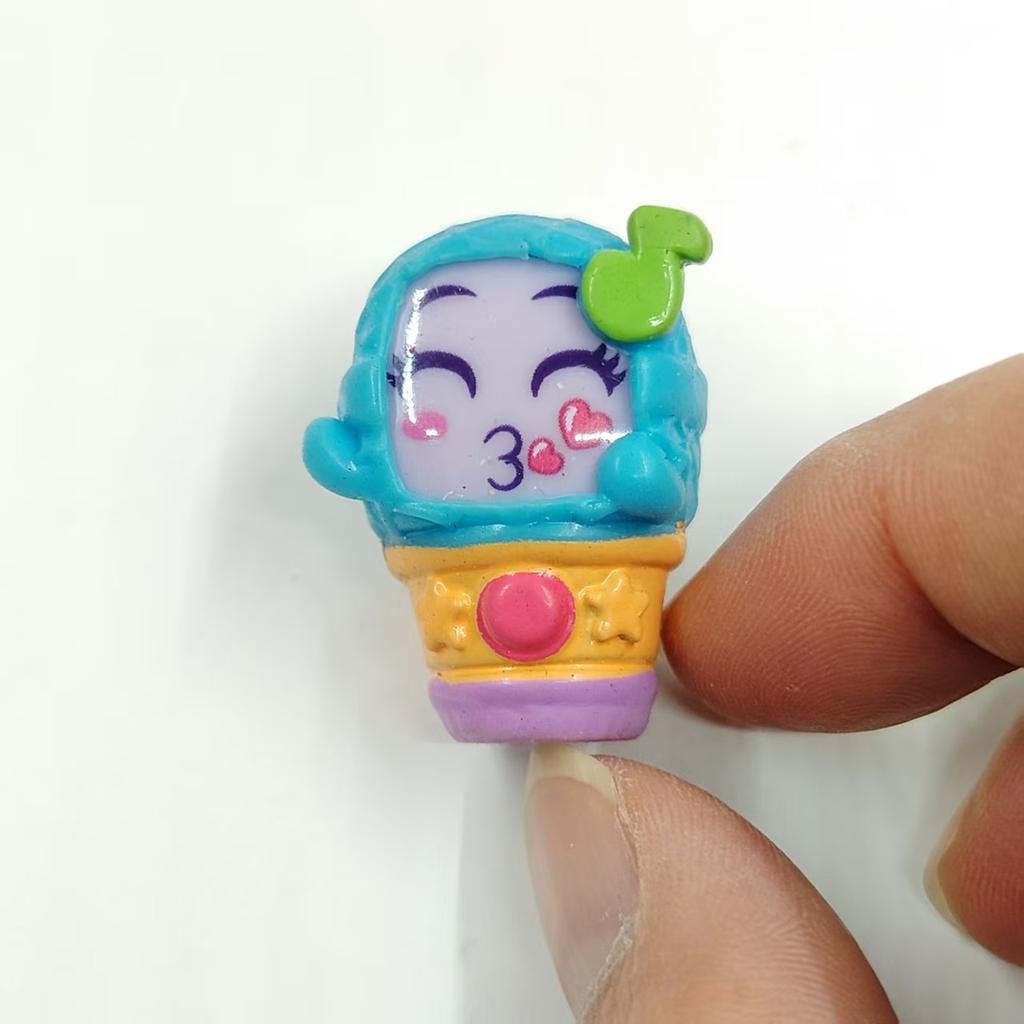 1pcs Original Moji Pops Collection Toys Adventure Series 1-3 Swap Faced Solf Mini Figures Kawai Toy For Girls Christmas Gift
