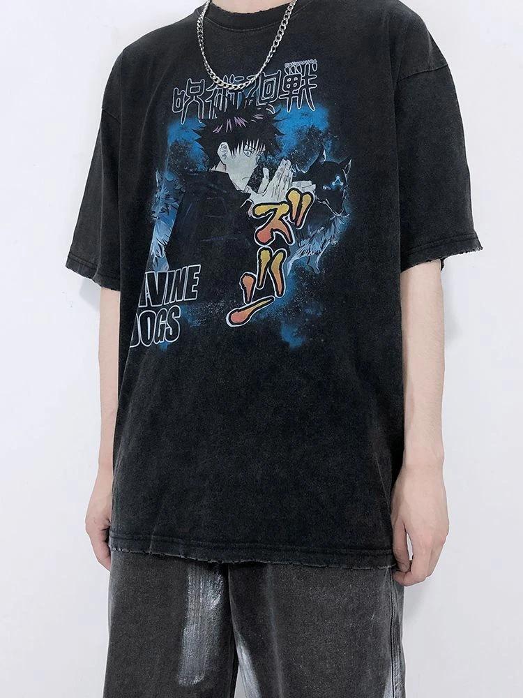 Jujutsu Kaisen Cosplay Anime Manga T-Shirt Tee Undershirt Cotton Unisex S