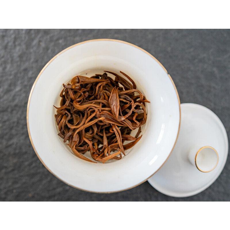 Чай Фэнцин Дянь Хун Золотая улитка Весенний чай Юньнань Черный чай Красная улитка Золотой — фото 2