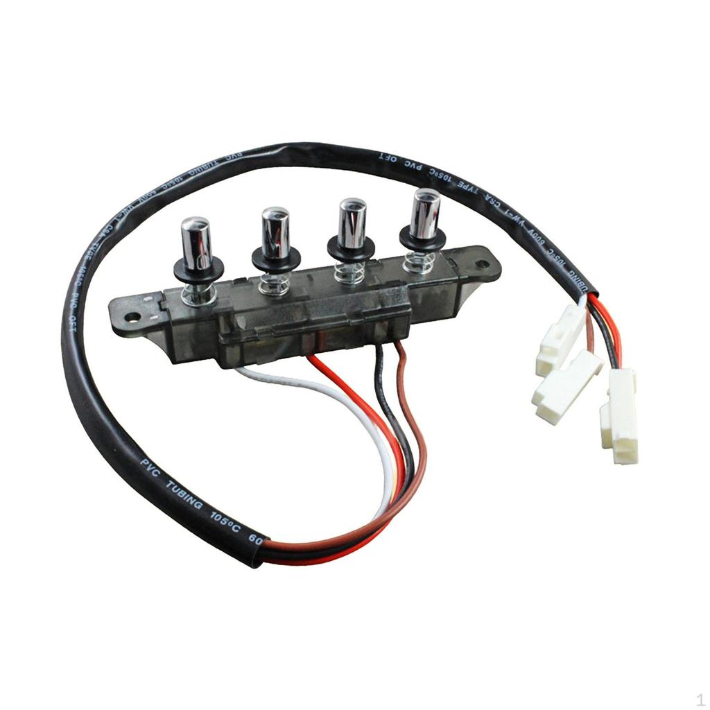 Tlačítkový spínač odsavače par Push Piano Type Control Board