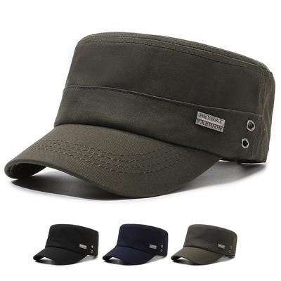 Hat Cotton Caps Men Flat Cap Outdoor Fishing Cap Spring Autumn Trucker Snapback Baseball Cap Visors Hat