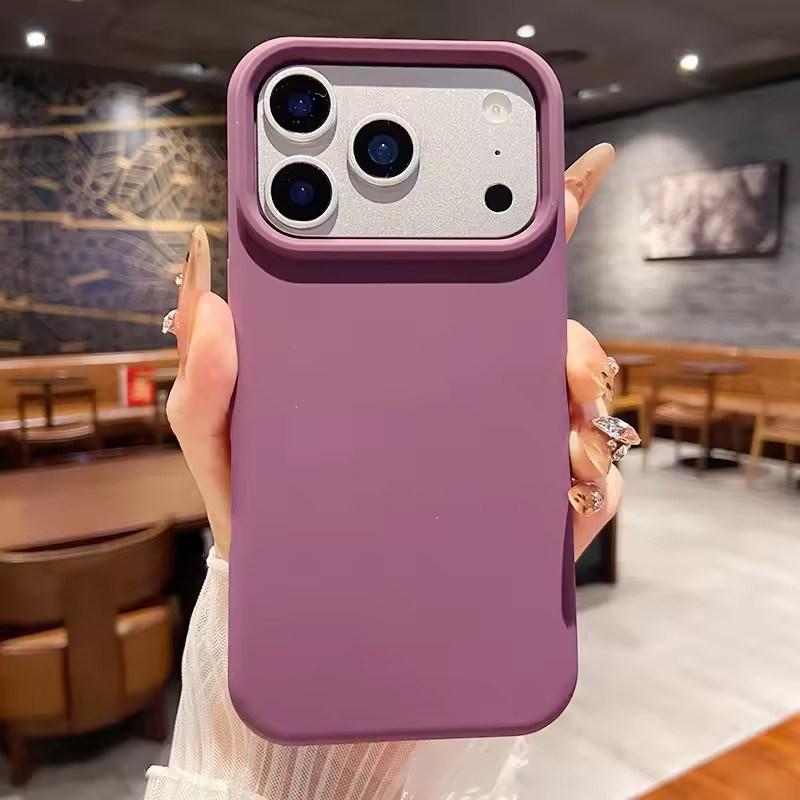 Luxus Flüssigsilikon Handyhülle für Apple iPhone 17 Air 16E 15 14 Plus 13 12 Mini 11Pro Max XR XS 7/8 SE XSmax Stoßfeste Schutz-Rückseite