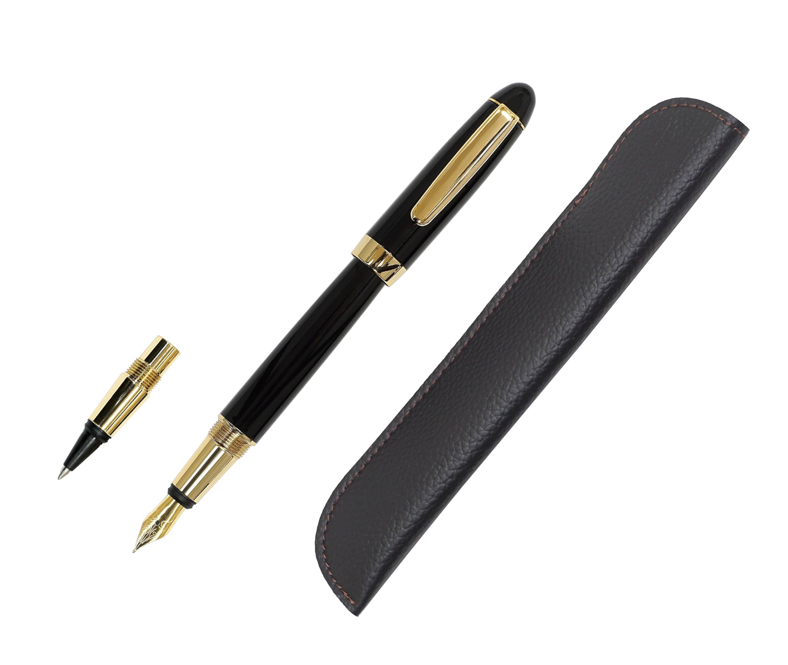 

Стильный чехол для ручек из синтетической кожи для ручки Exchange BP WX, набор с черными чернилами (Та же структура) (T23-LS042-WX-B) чёрный