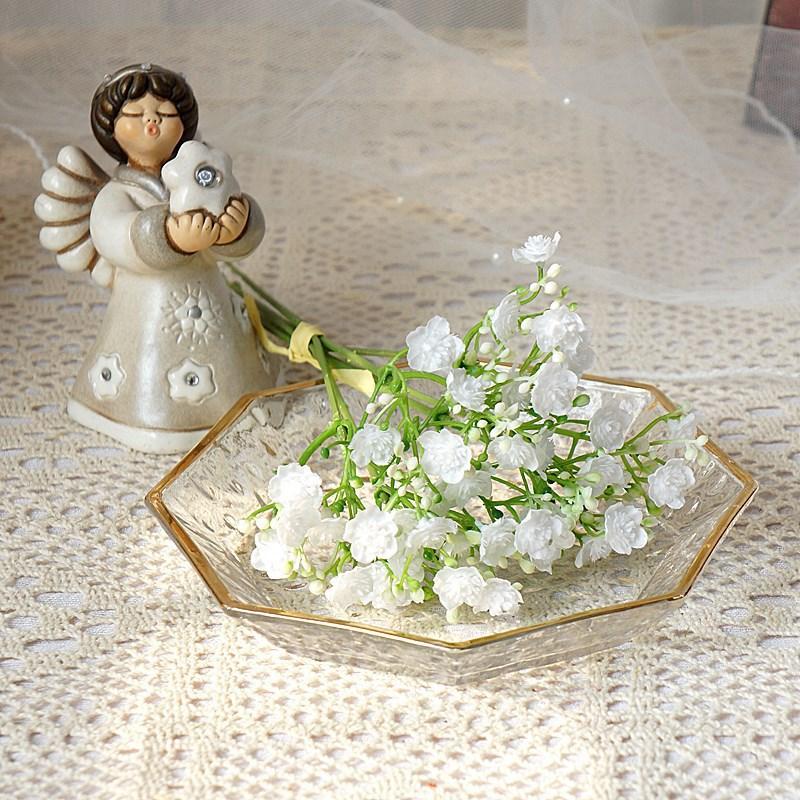 23cm Artificial Flower Baby's Breath Gypsophila Wedding Home Decoration DIY Bouquet Arch Flowers Arrangement Supplies