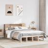VidaXL Bunk Bed Without Mattress 135x190 Cm Solid Wood, Bed, Bedroom Furniture, Bed with Storage, Bed 3323893