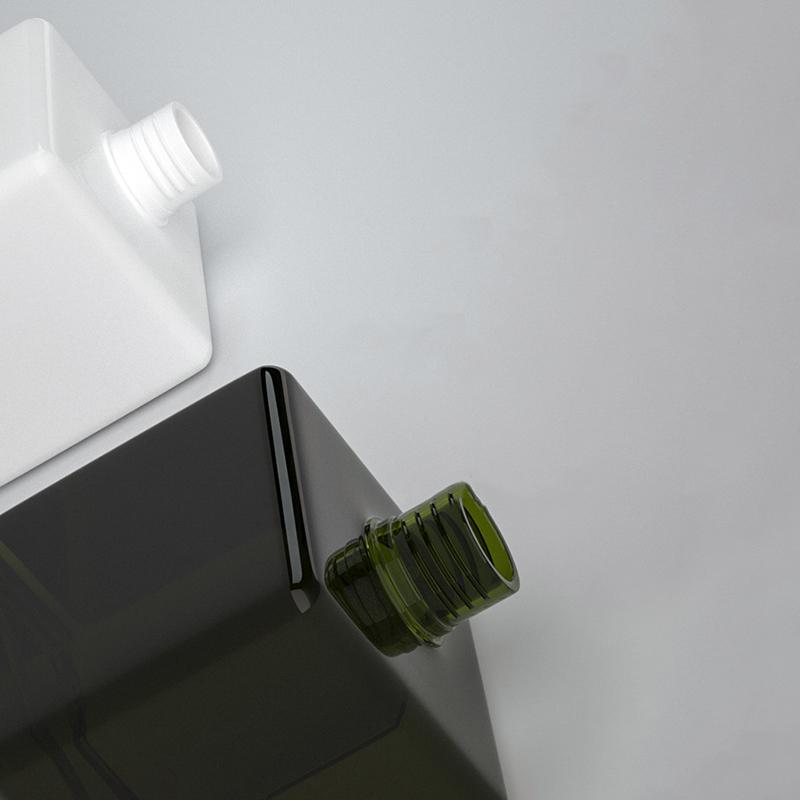 Losjono buteliukas plastikinis skaidrus tuščias nešiojamas šampūno išpilstymo buteliukas