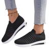 2025 Fall New Arrival Women's Chunky Sole Platform Sneakers - Sporty Knit Casual Shoes