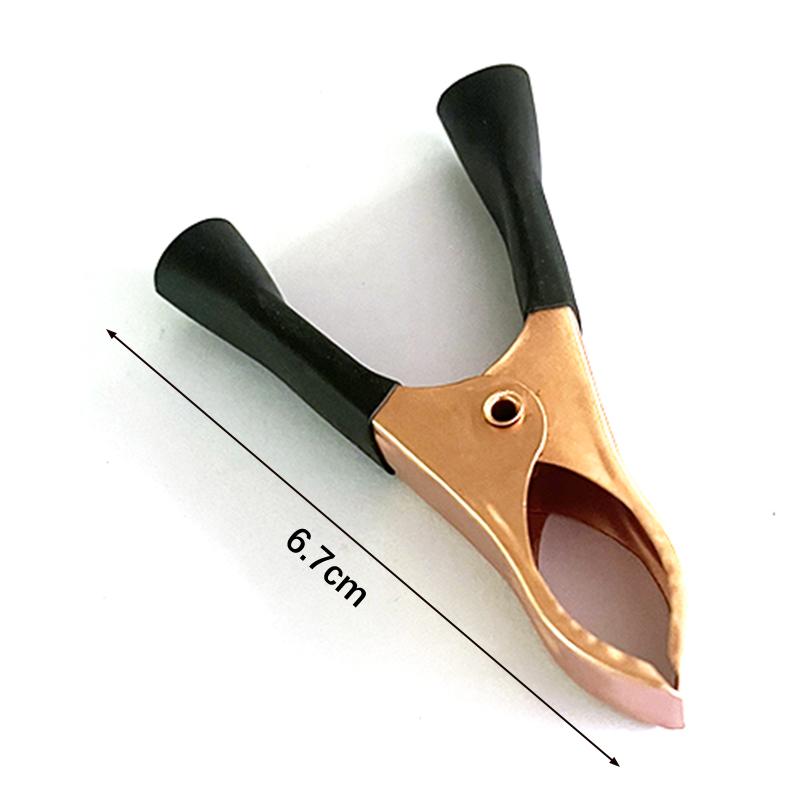 Clip A Coccodrillo BE-Tool Grandi, 2 Pezzi (rosso + Nero), Lunghezza 90 Mm, Per Batterie Auto, Pannelli Solari E Test Elettrici