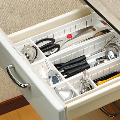Drawer Storage Box Dirt-proof Washable PP Home Office Drawer Tray Dividers for Bathroom