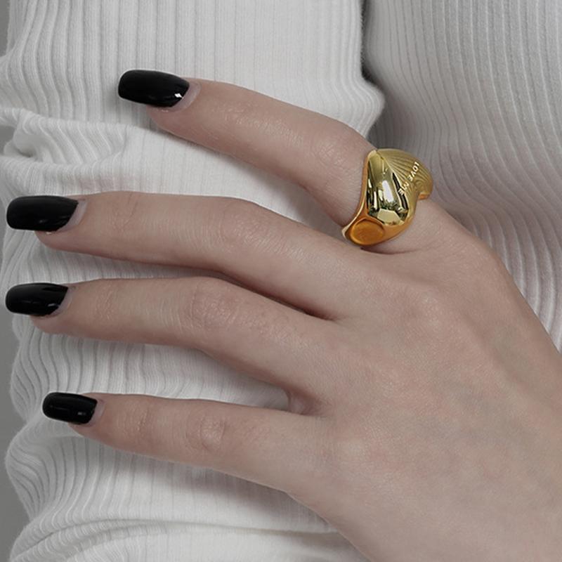 

Большие кольца серебряного цвета для женщин, аксессуары, новые модные, элегантные, простые, гладкие, с сердечком, вечерние украшения, подарки на день рождения