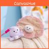 Animal Plush Keyring Featuring Octopus Seahorse Turtle Crab And Clam