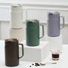 LocknLock Metro Cafe Keramikbecher Tumbler 600ml LHC4282 – Vakuumisoliert Edelstahl, 4 Farben