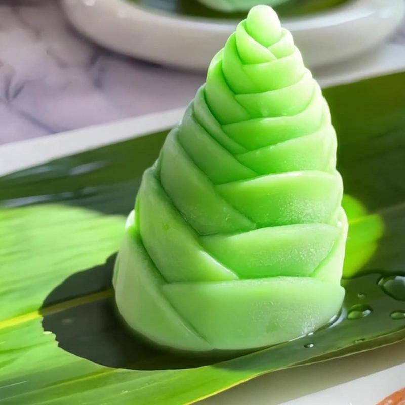 

3D Форма из силикона в виде бамбукового ростка Сделай сам Декор для шоколадного торта Пудинг Десерты Кондитерский инструмент для выпечки Мыло Фондант Форма для выпечки 1pcs