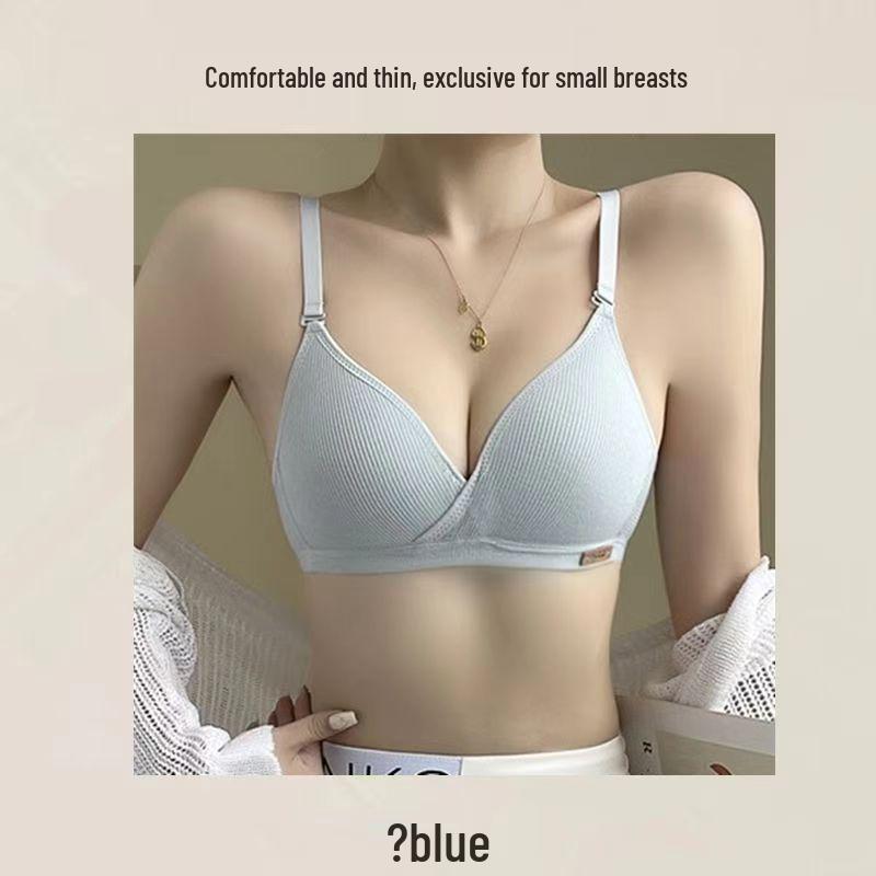 Southeast Asia Pure Cotton Wire-Free Teen Bra