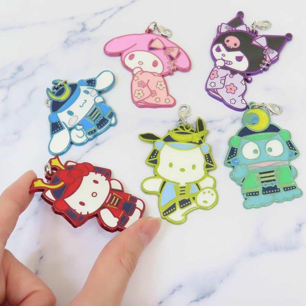 SK Japan Sanrio Shogun Serie Funkelnder Metallanhänger (Cinnamorol)