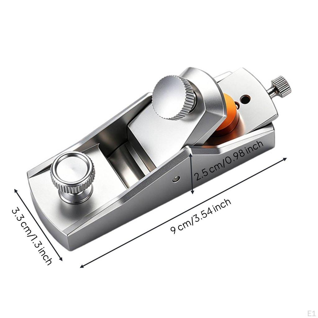 Hand Plane Portable Woodcraft Resistant Mini Wood Planer for Woodworkers, DIY Hobbyists,
