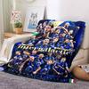 Famous F.C. Internazionale Milano football player Lautaro Martínez  blanket Soft four season home bed office travel outdoor warm  blanket L10