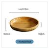 Creative Bamboo Wood Salad and Fruit Bowl for Dining and Restaurants