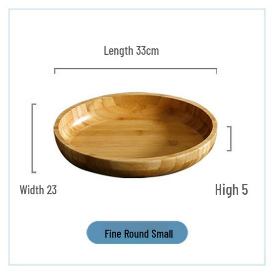 Creative Bamboo Wood Salad and Fruit Bowl for Dining and Restaurants