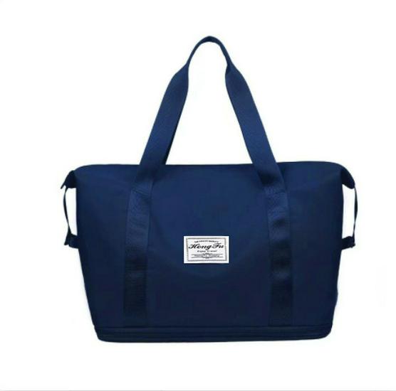 Foldable Sports Fitness Bag: Wet/Dry Separation, Large Capacity Travel and Student Handbag