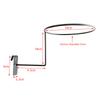 1PCS Black White Motorcycle Helmet Holder Hanger Rack Wall Mounted Hook for Coats Hats Caps Helmet Rack Black Steel Accessories