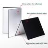 3-in-1 Reflective Board A3 Cardboard Folding Light Diffuser Board (White + Black + Gold)