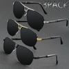 3PCS Retro Style Men'S Glasses PC Frame Fashionable Oversized Eyewear for Outdoor Activities Fishing Hiking