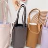 Outdoor Canvas Water Bottle Bag Portable Water Bottle Holder Sleeve Pouch with Strap for Camping, Hiking, Traveling