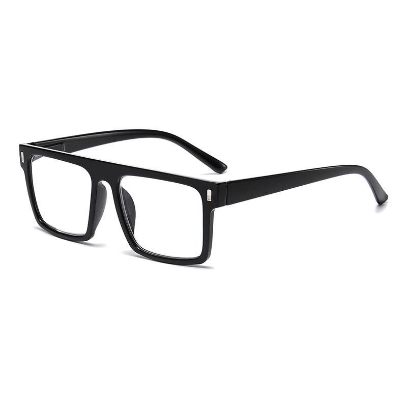 Presbyopia glasses new rice nails square spring legs show young and high-end elderly special anti-blue reading glasses