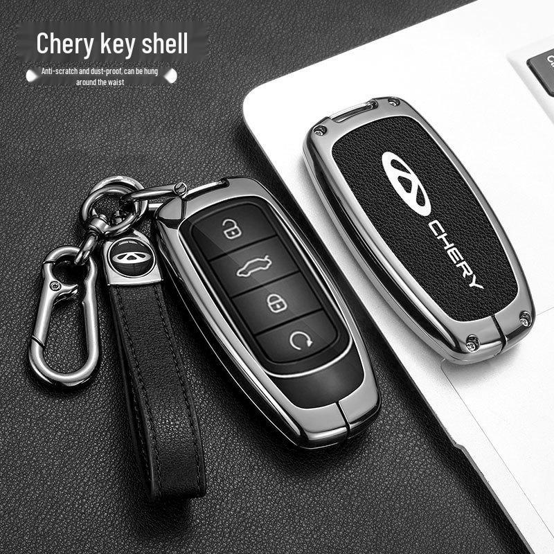 Men's Luxury Smart Key Case for Chery Tiggo 8pro/8plus/9 Arrizo
