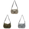 Nylon Umhängetasche Für Damen Mit Mehreren Taschen Und Urbanem Stil