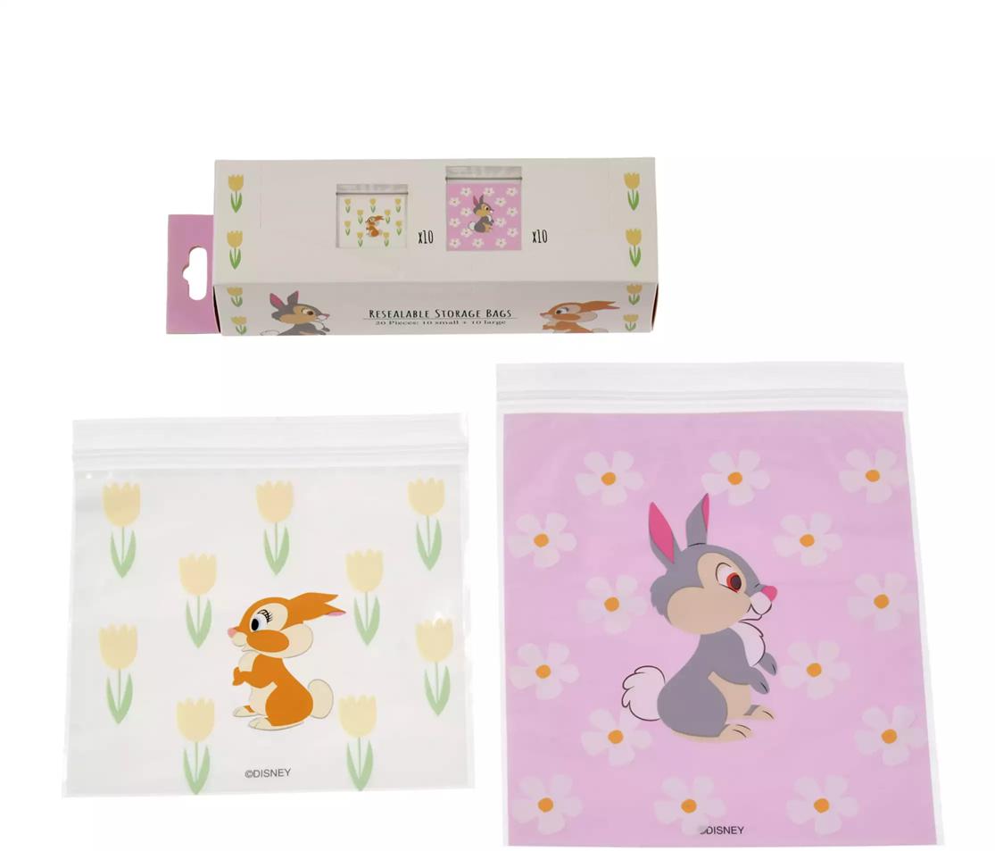 

Disney Miss Bunny and Thunder Zipper Bag Japan NEW Disney Store