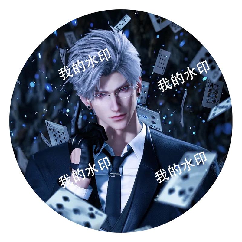Hot Game Love and Deepspace Sylus Rafayel Zayne Xavier Caleb 58MM Anime Badge Emblem Brooch Clothing Backpack Accessories Gift