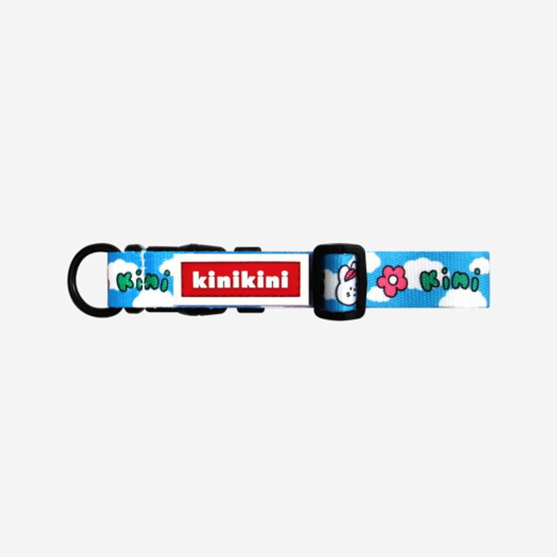 KINIKINI CLOUD TOTO COLLAR-BLUE (Leash)