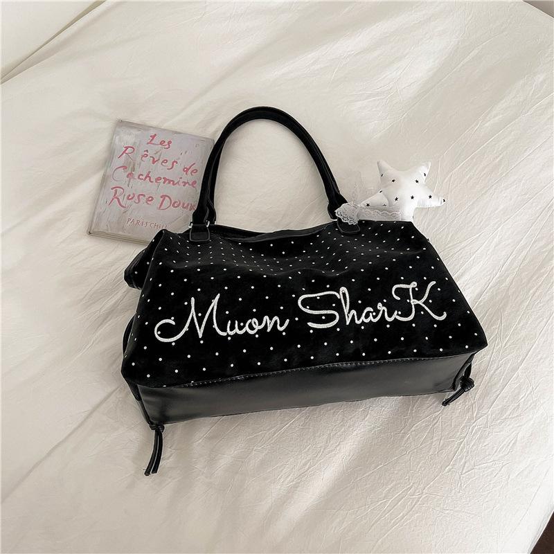 Summer Exquisite Trendy Single-shoulder Bag, Large Capacity Tote Bag, School and Commuting Bag